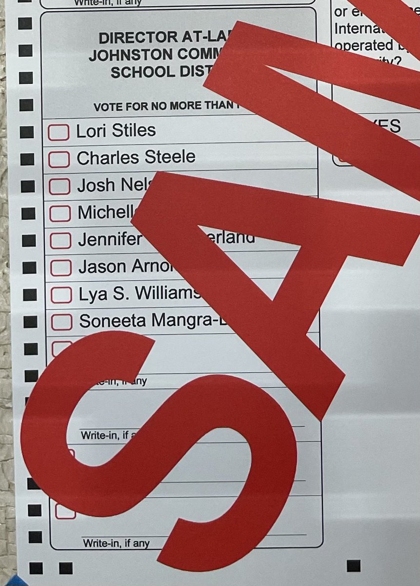 IS IT JUST ME ASKING?

How do they arrange school board candidates on the ballot?  It’s not alphabetical.  Why is it that all the bookbanners are listed first?