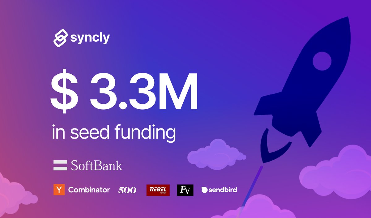 Congrats to the team <a href="/synclyhq/">syncly</a> on the $3.3M seed!

Syncly (YC W23) helps CX teams transform customer feedback into actionable insight at scale. It aggregates all customer feedback and auto-categorizes it to surface critical insights in real-time.

syncly.app/blog/syncly-se…