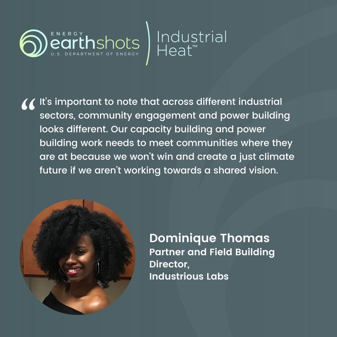 eeregov's tweet image. The #IndustrialHeatShot Summit featured speakers from across the government and private sector, where they announced the opportunities we have to #decarbonize our industrial sector and reduce energy use.

Here are a few highlights: energy.gov/eere/industria…

#FearlessInnovation