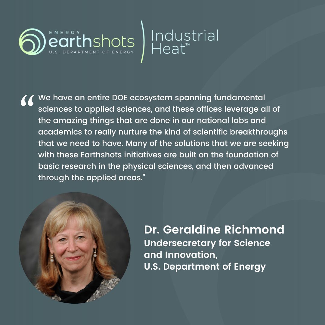 eeregov's tweet image. The #IndustrialHeatShot Summit featured speakers from across the government and private sector, where they announced the opportunities we have to #decarbonize our industrial sector and reduce energy use.

Here are a few highlights: energy.gov/eere/industria…

#FearlessInnovation