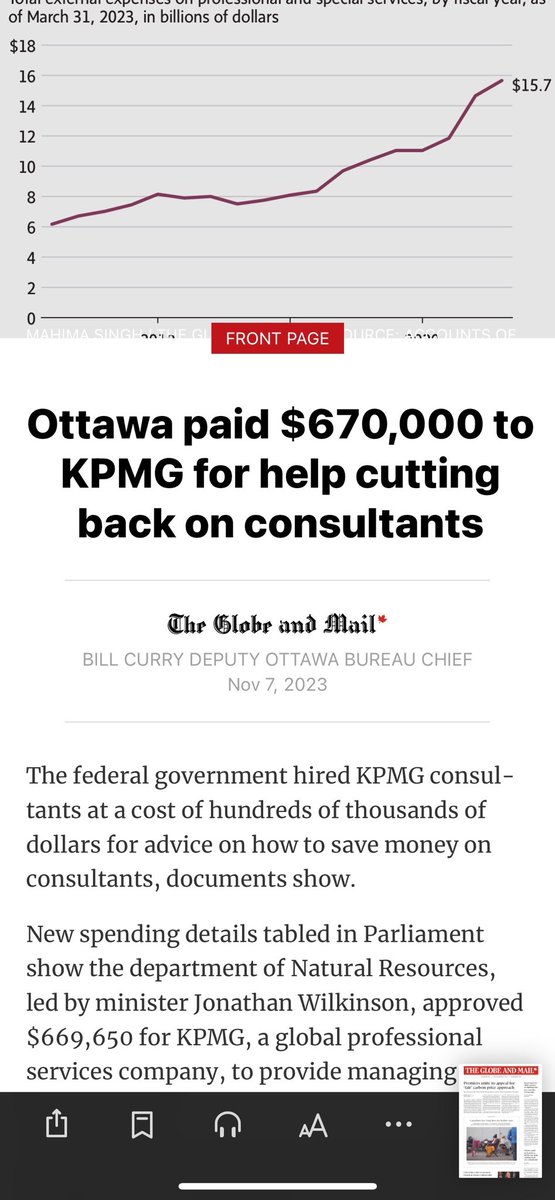 This is a real headline. That’s the tweet #irony