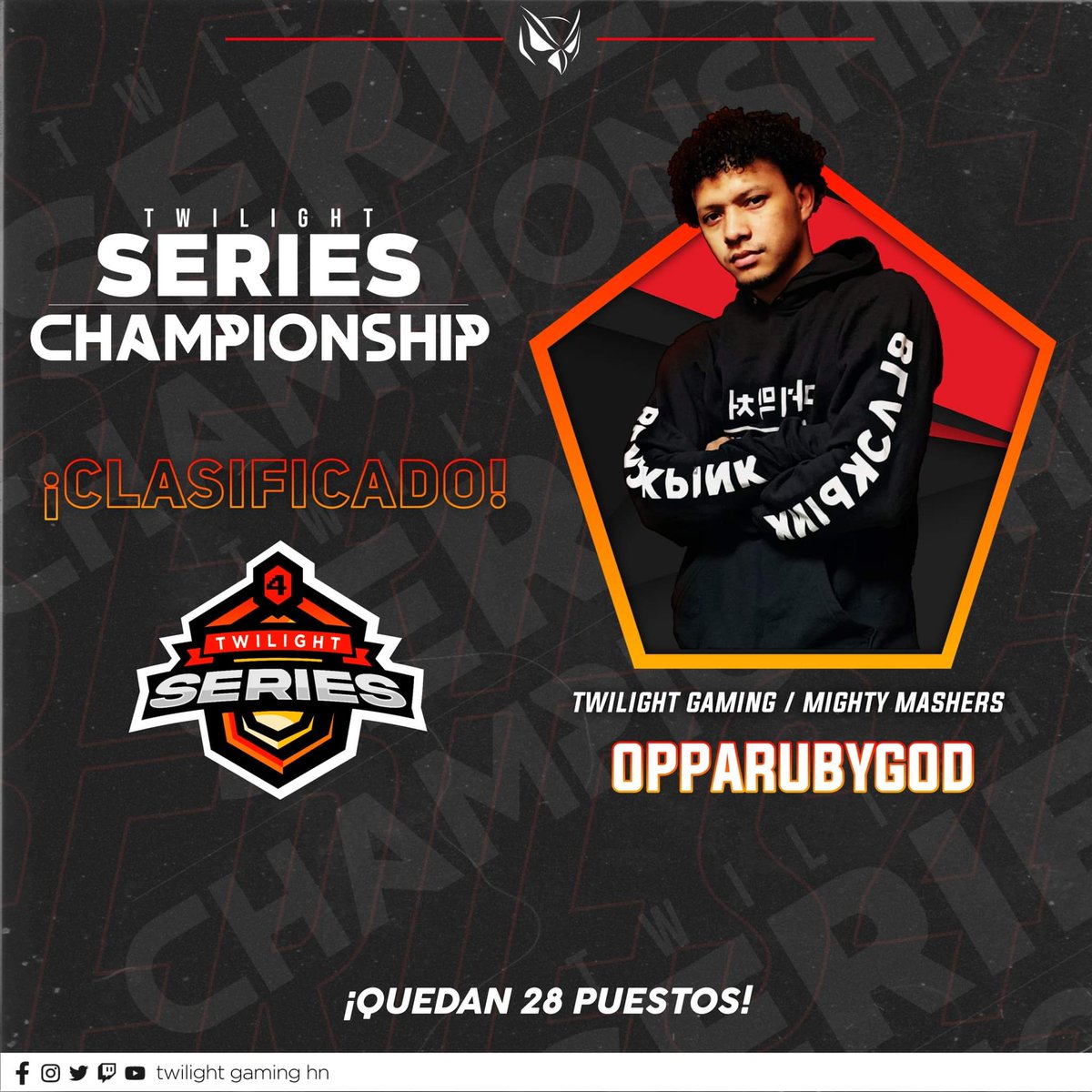 Fue bonito mientras duro...
Y queria que este fuera mi ultimo torneo.
(Lamentablemente no se pudó)