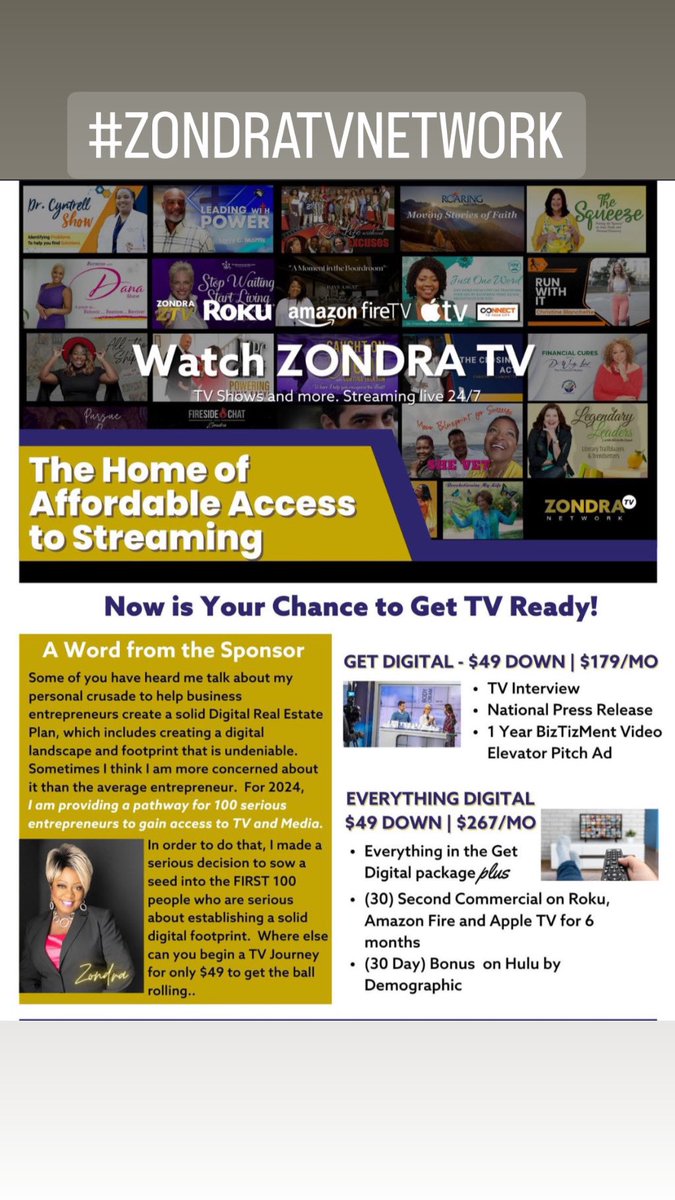 DrSakeisha's tweet photo. 🚀 Elevate Your Business in 2024: Do You Have a Media Strategy? 🌐
In the fast-paced world of business, having a robust media strategy is the 🔑 to success! 🚀 If you're a small to mid-size business ready to soar in 2024, connect with us NOW to craft a tailored media strategy! 🚀 https://t.co/W5dTtvAOB7