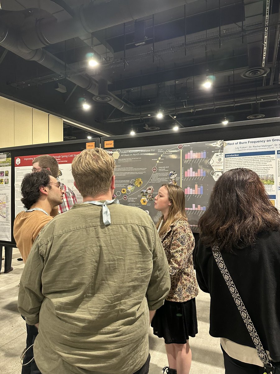 PriyadarshiniCB's tweet photo. So proud of our @PcbBee Lab graduate students for winning the second prize for posters at the national entomology meeting #EntSoc23 @EsaPbt section and @PIE_Entsoc section! @msstate @MSU_AG @MSU_DAFVM @IGBB_Director @Bchepp_head @MaroonResearch https://t.co/LrKREHunLw