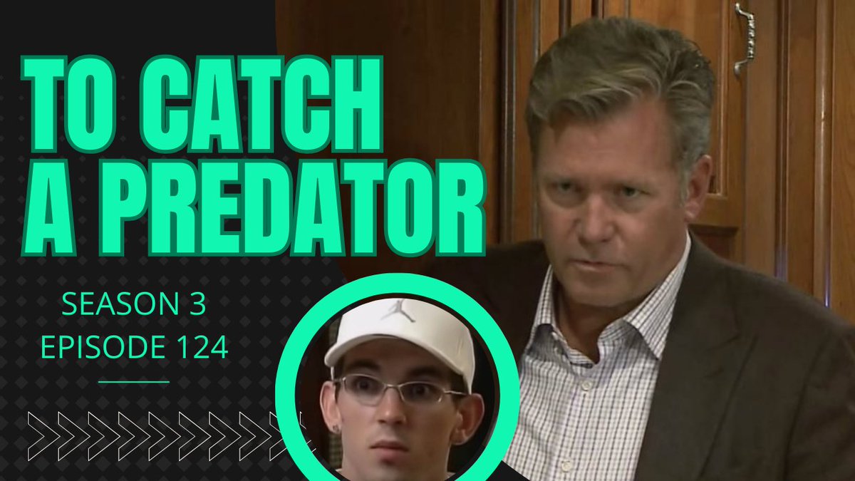 DigitalDissect1's tweet image. TOMORROW: The Dissectors return to one of the most notorious programs to ever hit TV.

#ToCatchAPredator might have only lasted 4 seasons, but it left behind a legacy and an ongoing crusade for host Chris Hansen.

Join us for a new #podcast covering the hit program!