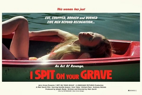 Appetite4Horror's tweet photo. 37th #HorrorMovie I've seen...      

1978's "I Spit on Your Grave." Only way to get through the first half is knowing the revenge she gets in the 2nd. The modern remakes/sequels also brutal, but the original haunts you. 

#HorrorMovies #Horrorfam #HorrorCommunity https://t.co/mk9lLfsmw6