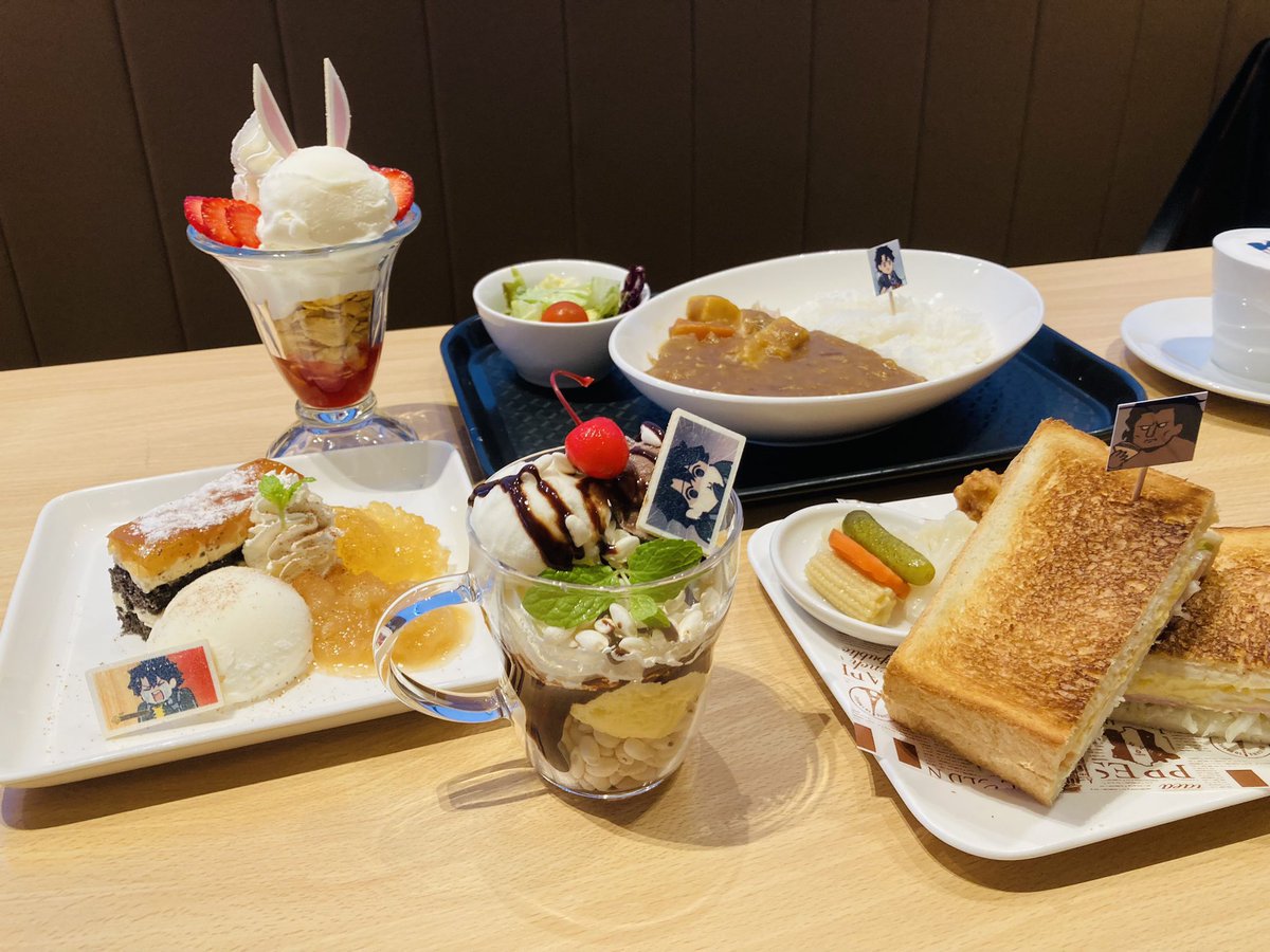 #藤丸わからない #謎丸 コラボカフェ大阪!!今日から!!会期がコンパクト+土日は予約が終わってしまいましたが ご都合が合えば是非!!これは東京開催時に撮ったり描いたりしたやつの再掲
