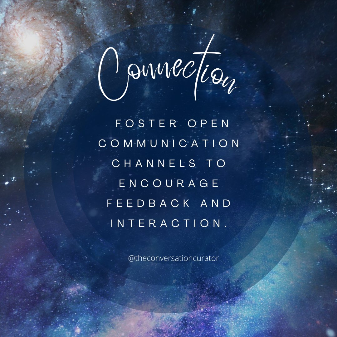 fayewatermancc's tweet image. Communication is the key to any successful relationship, and it&apos;s no different in fostering a thriving community. Let&apos;s break down barriers and open up channels of honest feedback and interaction. #OpenCommunication #FeedbackIsKey