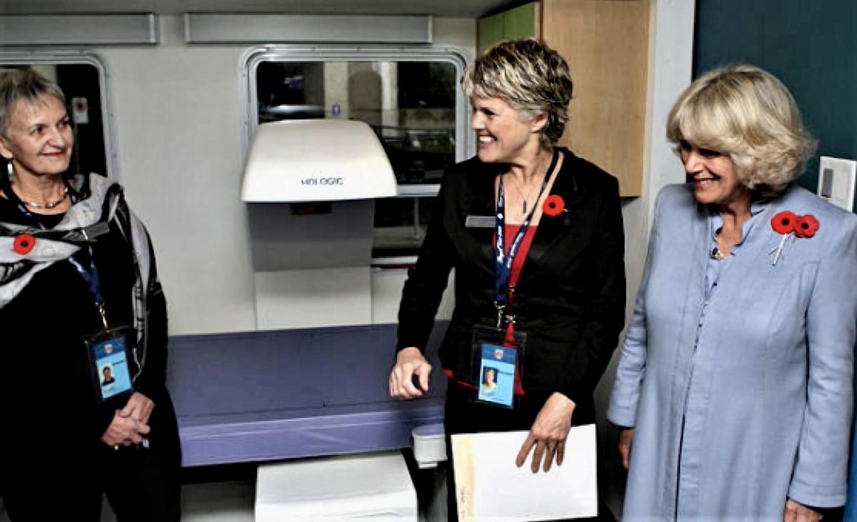 7 Nov 2009, Vancouver, BC: As President of the National Osteoporosis Society, Camilla, Duchess of Cornwall (now Queen Camilla), visited the Centre for Hip Health & Mobility at the Gordon & Leslie Diamond Health Care Centre. #canadiancrown #cdnpoli #queencalilla