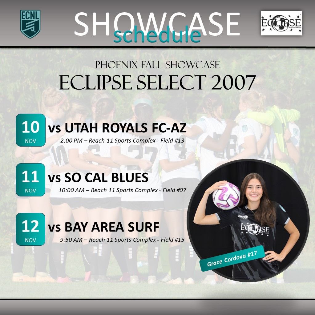 Grace Cordova (@_gracecordova) on Twitter photo Phoenix, AZ ๐
Hereโs my schedule for this upcoming weekend for the <a href="/ECNLgirls/">ECNL Girls</a> Arizona showcase!๐๏ธ๐ต <a href="/EclipseSelectSC/">Eclipse Select SC</a> Phoenix, AZ ๐
Hereโs my schedule for this upcoming weekend for the <a href="/ECNLgirls/">ECNL Girls</a> Arizona showcase!๐๏ธ๐ต <a href="/EclipseSelectSC/">Eclipse Select SC</a>