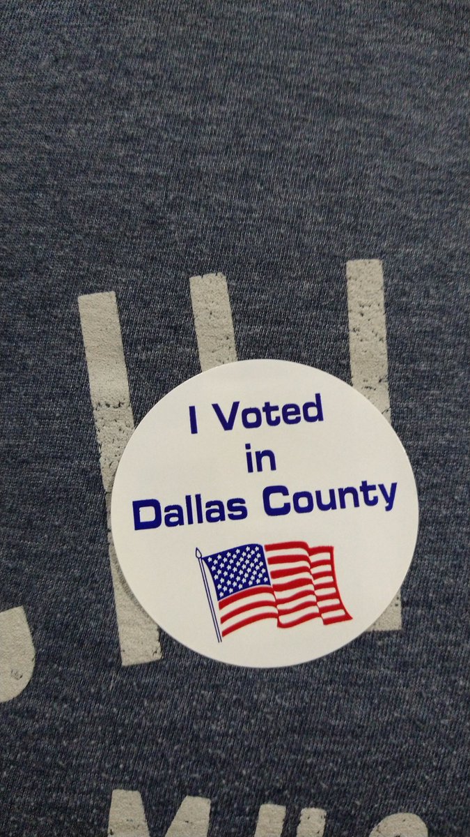 Voted this evening and there was a GREAT turnout! It was terrific seeing how valuable our democracy is to so many. Don't pass up the opportunity to stress to our kids how important it is to  inform themselves and exercise their voices!