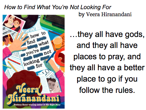 JoyKirr's tweet image. Reading a(n?) #historical fiction book alongside my students reading theirs. 📚
This one gets better and better...  (on pg 206/378)
It's from @VeeraHira.
#mschat #elachat #middleschool #LovingVsVA #religion