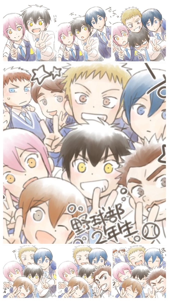 pucha_p0120's tweet photo. これは昨年描いてた2年生 https://t.co/pdE8r3n7Qj