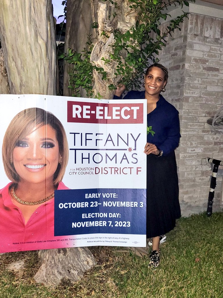 THANK YOU, DISTRICT F 🗣

Serving you has been a JOY and PRIVILEGE of a lifetime. We have FOUR MORE YEARS to continue the great work we have started.

Let's keep the WESTSIDE THE BEST SIDE from Alief &gt; Westchase &gt; Westmont &gt; Tanglewilde &gt; Piney Point &gt; Briarmeadow 🍎