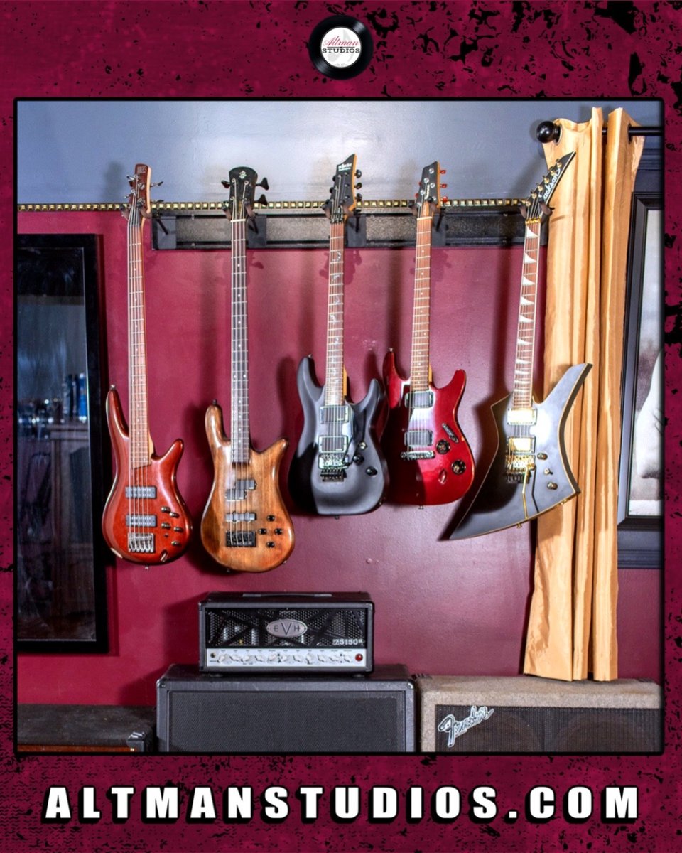 I love guitars and basses. Which one is your favorite?
