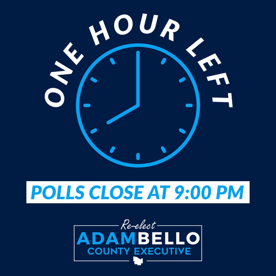 There is only one hour left to cast your vote! Don’t miss your chance. Find your polling place below and get to the polls! 

monroecounty.gov/etc/voter/