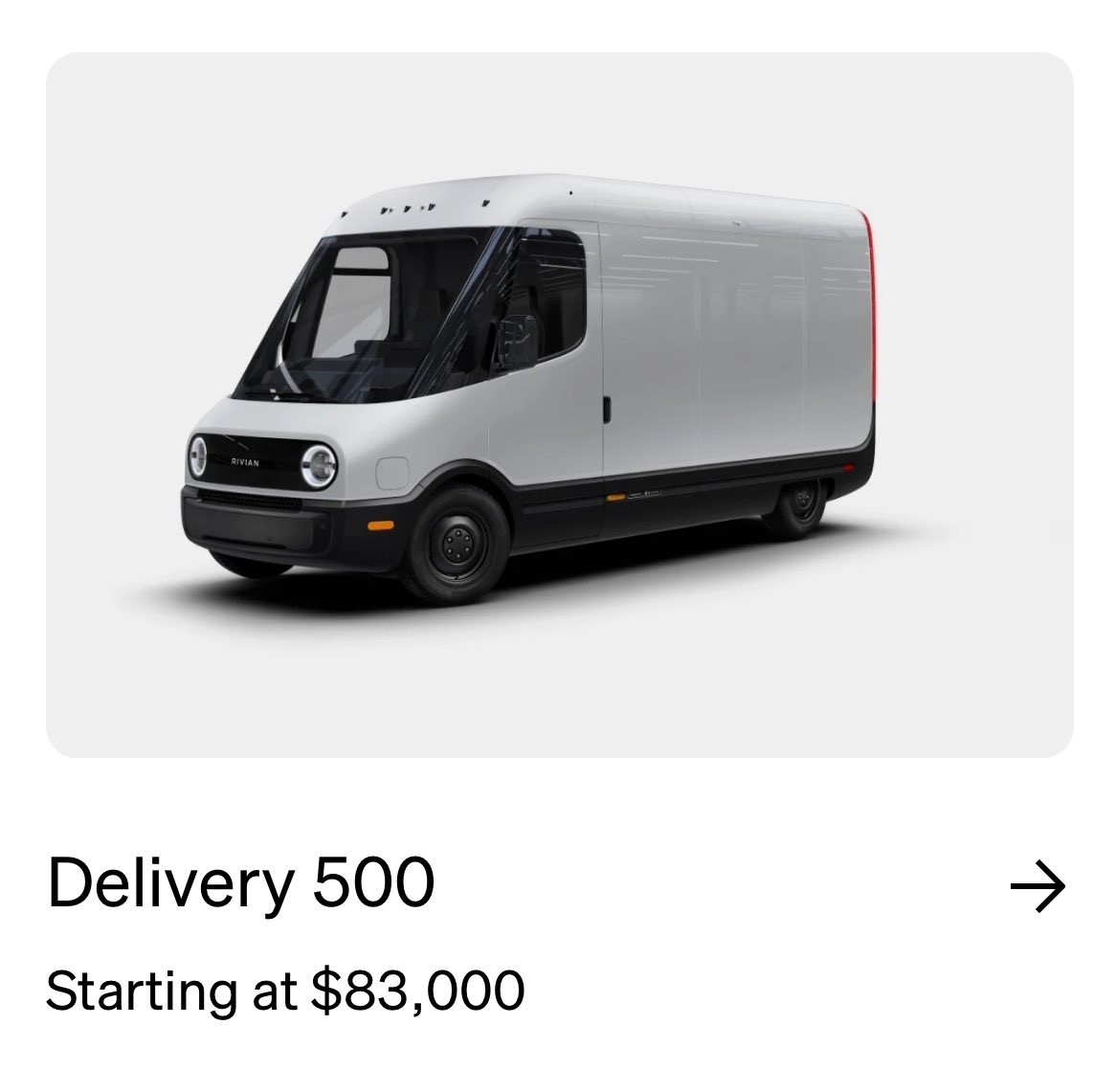 Rivian van specs deals