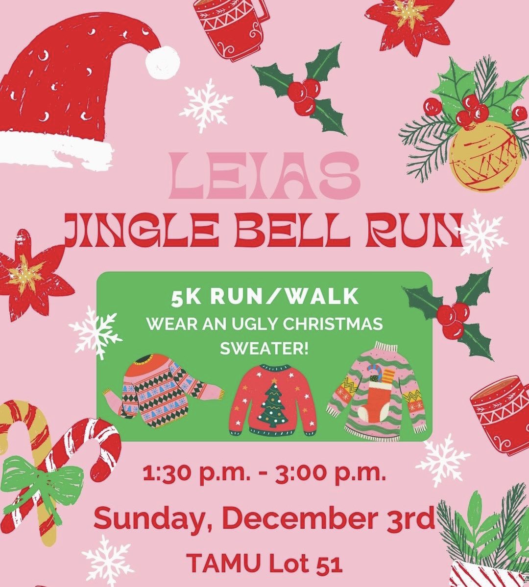 Help Leias raise money for Urgent Animals of Hearne by participating in a 5K run!! Tickets are only $15 if you sign up now!!! 🎄❤️

Link : docs.google.com/forms/d/1z2NpV…