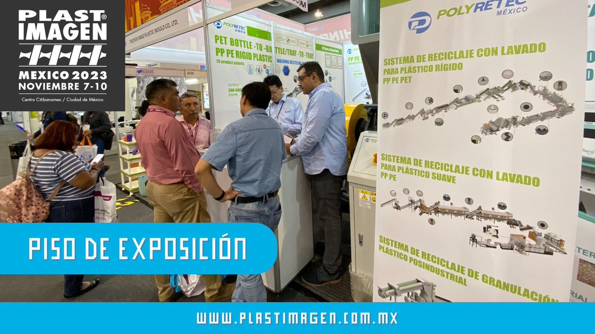 plastimagen's tweet photo. Tuvimos un exitoso primer día de #PlastimagenMexico2023. Recuerda que mañana inicia nuestro Programa de Conferencias a las 8:30 hrs. y el piso de exposición abre a las 13:00 hrs. 
Realiza tu registro y asiste.  ¡Te esperamos! https://t.co/a5Y9DpfAd0 https://t.co/cRGQ8ab9kc