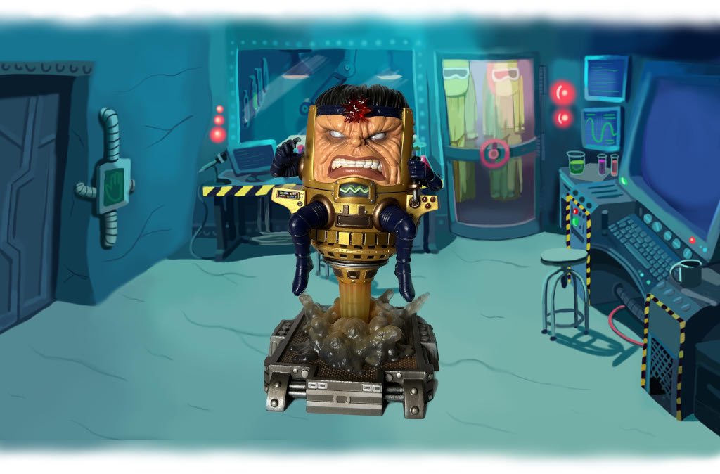 CoolToyReview's tweet image. He’s designed only for killing but this gallery diorama is definitely killing it! Check out this latest gem to release from @collectdst in our review: m.youtube.com/watch?v=WIqq85… #modok #marvelselect #marvel