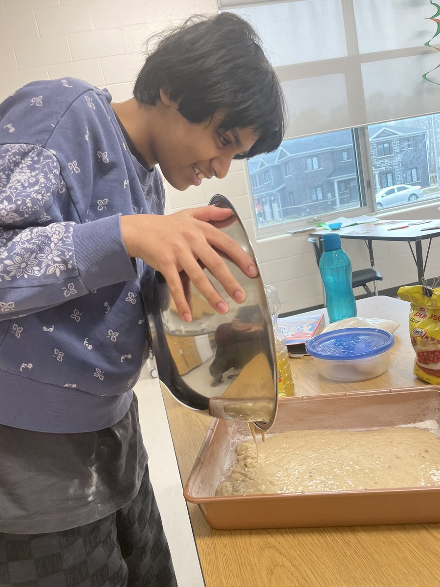 #CoffeeCart preparation! Baking some cinnamon bars for @oakwrdsb staff tomorrow! #OakCreekAces #SpecialEducation #SpecEd #SpEd