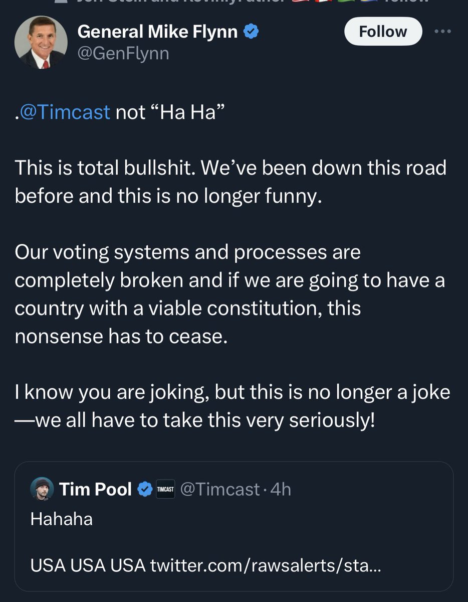 Zack_JackBlack's tweet photo. @jimstewartson Here’s Flynn pushing propaganda about elections again. The error flipped the votes in favor of the Republican. If a yes was cast to retain Pennsylvania Superior Court Judges Jack Panella (D) and a No to retain Victor Stabile (R), it was reflected as “no” on the D and “yes” on R. https://t.co/tkIrttUbUB