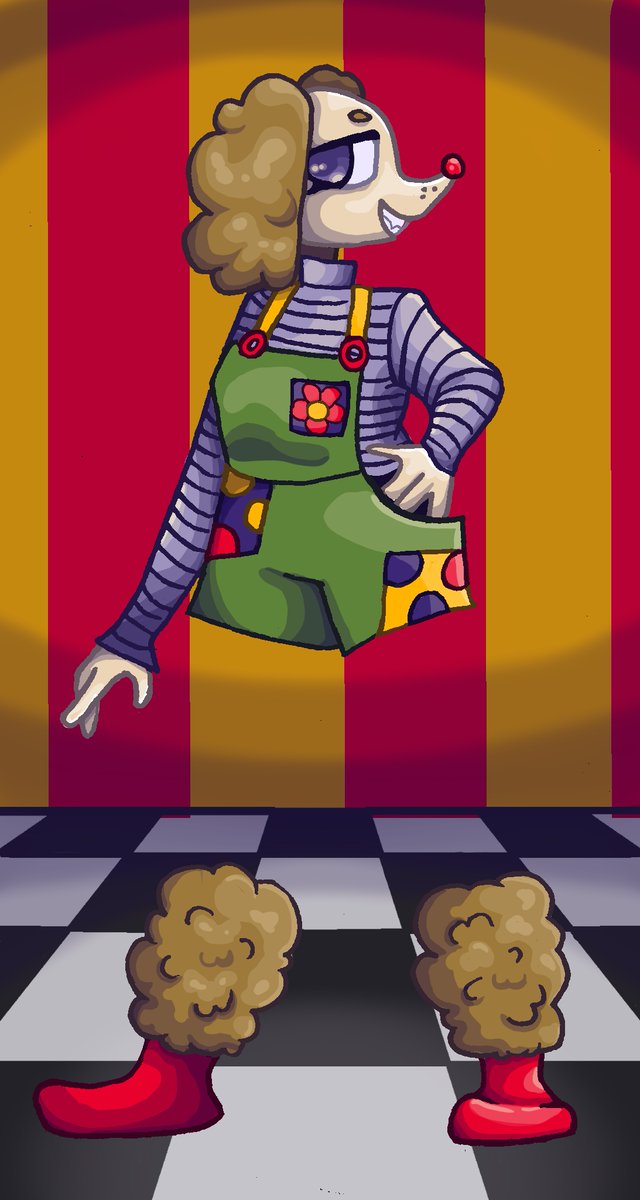 TheGoodMilk2's tweet photo. I watched the Digital Circus and loved it, so I decided I wanted to make an OC for it. Meet, Puppie.
#oc #DigitalCircus #digitalart #TheAmazingDigitalCircusOC  #TheAmazingDigitalCircus #krita https://t.co/abHOTxlu7W