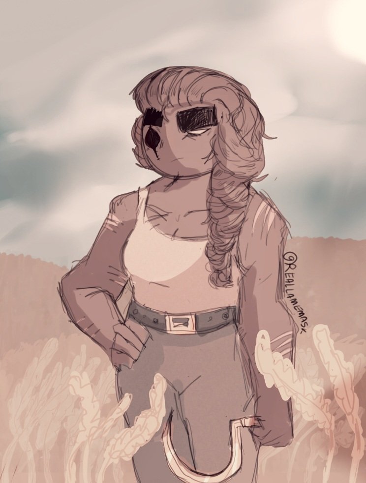 Drew female USSR again, B)

#countryhumans #countryhumansussr