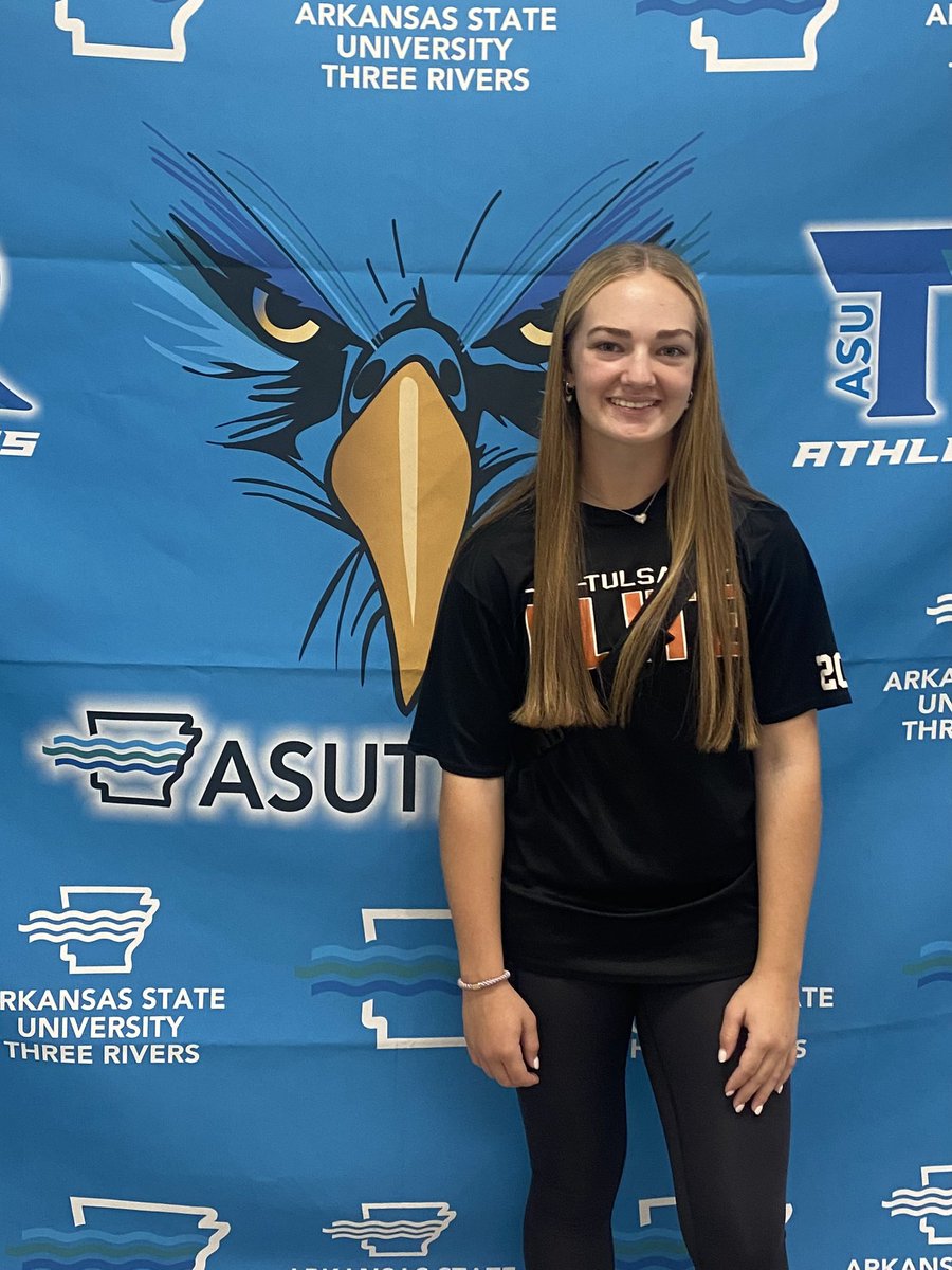 I had a great visit at ASU Three Rivers today! I loved getting to talk with Coach Rhine and Coach B about the softball program and upcoming plans to improve the program. I am very thankful for the offer to attend school here and play softball at the next level!