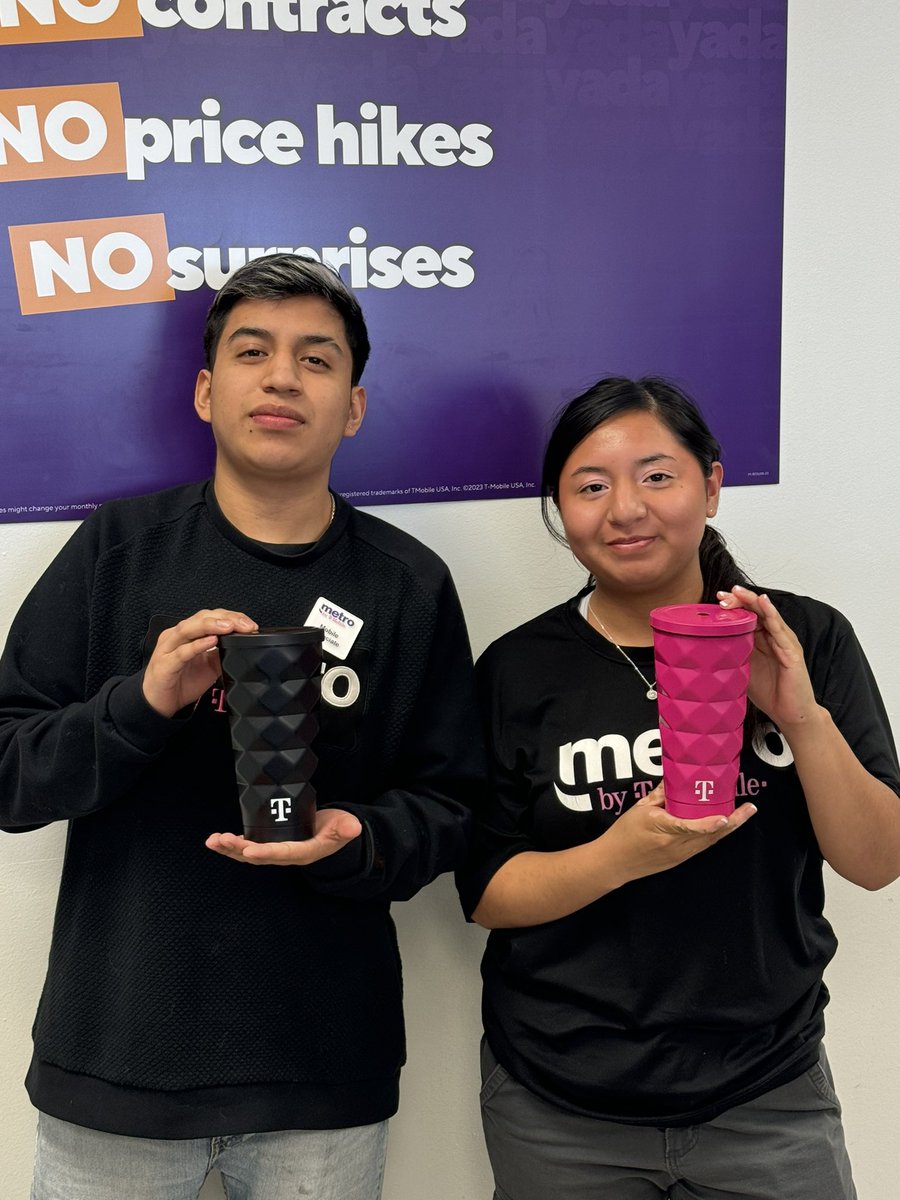Metro by T-mobile in Crystal, MN is not only celebrating with their new tumblers but every day with their customers. Two months in and they are already topping the charts!