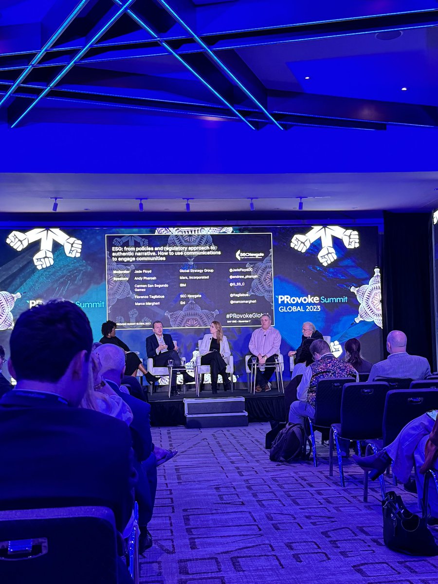 Should corporates take actions about the ESG actions they take? How interested are people in ESG issues? Does the challenge of communicating ESG vary across global markets and generations? <a href="/G_SS_C/">Carmen San Segundo</a> share some thoughts about in #PRovokeGlobal