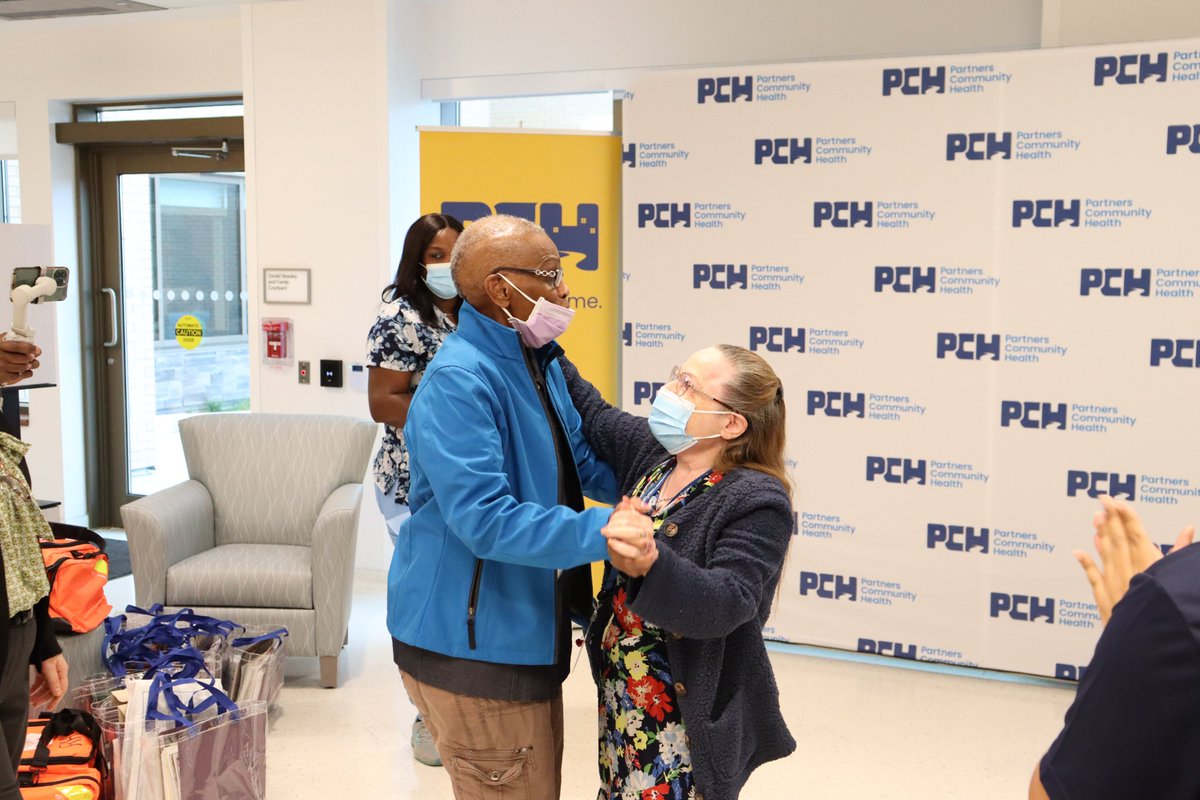 A warm #WelcomeHome to Yolanda, Wellbrook Place’s first resident.

The Partners Community Health team is excited to welcome you and all the residents that will be calling Wellbrook Place home! 🏠❤️