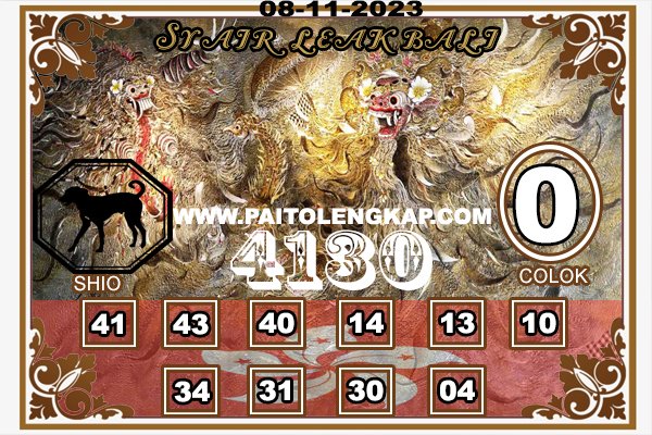 DaftarPAS4D's tweet photo. Angka Main Hongkongpools 08 November 2023
Angka Main : 3015
2D: 30*31*35*03*01*05*13
3D: 301*305*310*315*350*351*031
SHIO : AYAM & TIKUS
CB: 3 & 1
Tutup: 22:30 WIB & Result 23:00 WIB
#syairhk #syairshongkong #syairpas4d #daftarpas4d #angkamainhk #linkpas4d https://t.co/P3F6DHXi1p
