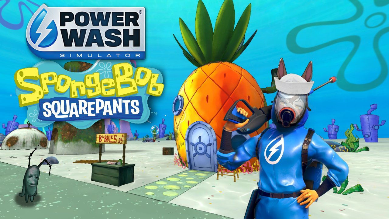 PowerWash Simulator is Getting SpongeBob SquarePants DLC This Year