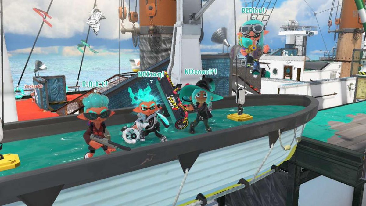 Hey!
Wir sind das CP-Team INKlusive!.
Unser Fokus liegt auf Spaß und stetiger Verbesserung.

Team:
<a href="/Nixenwolf/">Nixenwolf</a> INKompatibler Backline Slayer!
<a href="/NoxtanAnton/">Anton</a> INKjet Profi!
@Redlou_23 INKorrekter Ninja Fanatiker!
@/R.a.x.t INKompetenter Support!

Secret Tryout: <a href="/zockerka/">Simon/シモン</a> 

#Splatoon3