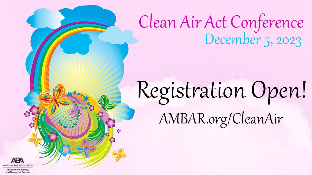Registration is now open for SEER's one-day hybrid Clean Air Act Conference on December 5, 2023. Explore host site locations, peruse the program's impressive slate of panels, and register to attend at AMBAR.org/CleanAir. #CleanAirAct