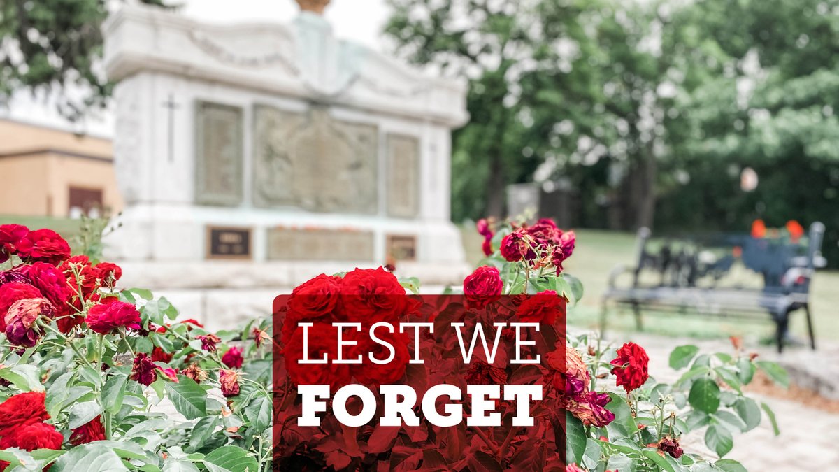 #LincolnON is holding two Remembrance Day ceremonies &amp; we encourage everyone to attend and pay their respects.

📆 Nov 8
⏰ 10:45 a.m. - 12 p.m.
📍 Cenotaph - Jordan Lion's Park | 2769 Fourth Ave

📆 Nov 11
⏰ 10:45 a.m. - 12 p.m.
📍 Cenotaph - Jacob Beam School | 4300 William St