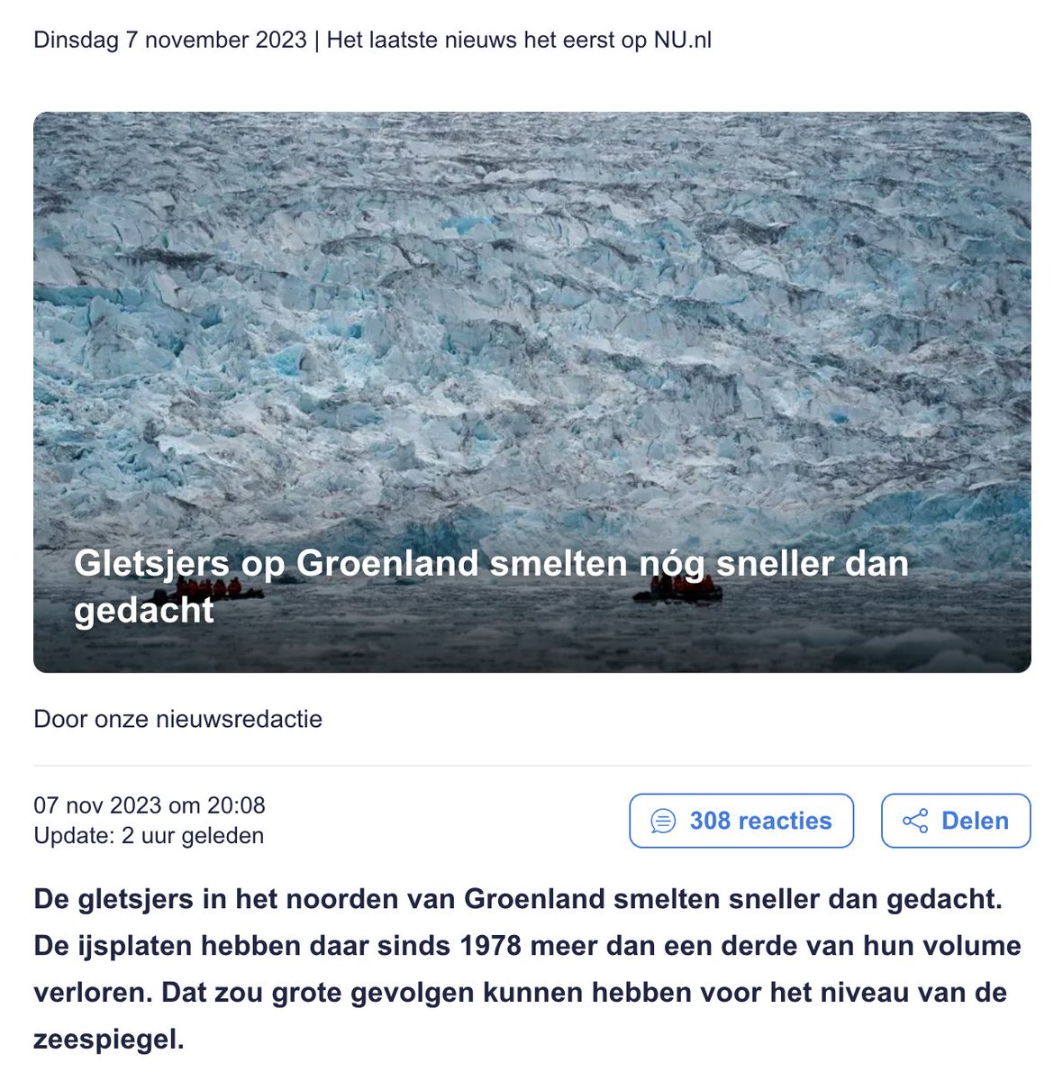 Wie zien we zondag bij de Klimaatmars?