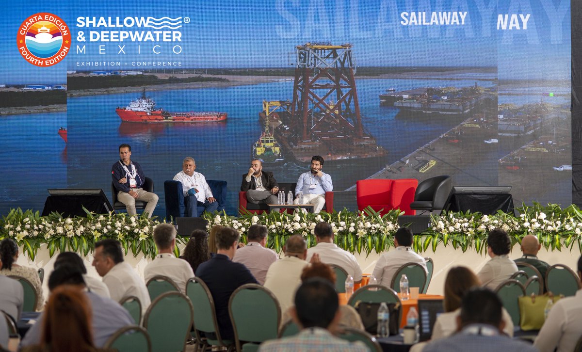 SDMexicoExpo's tweet photo. 🌊 Exciting Insights from the Shallow and Deepwater Mexico Exhibition and Conference! 🛢
Read more: https://t.co/f3QqAyIiWd
@SDMexicoExpo #offshoremx https://t.co/hIEjwooJJc