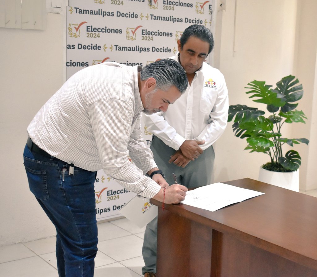 Con los mejores cuadros, mujeres y hombres, una estructura sólida y con mucho entusiasmo, estamos listos para la Contienda. Hoy, nosotros el PRI Tamaulipas recibimos formalmente  el registro para participar en el próximo proceso electoral ante el Instituto Electoral Tamaulipas