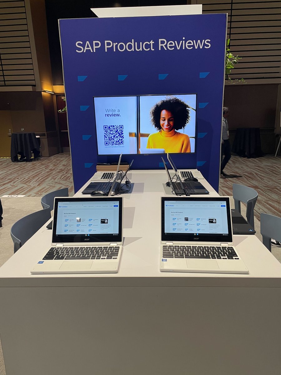 trustradius's tweet image. Be sure to come back tomorrow for the last day of ASUG TechConnect! Remember to review @SAP with us and we’ll send you a $25 e-gift card to take home!

#ASUGTechConnect @SAP

Review: go.trustradius.com/sap-asug-tc23-…

Offer expires: 11/10