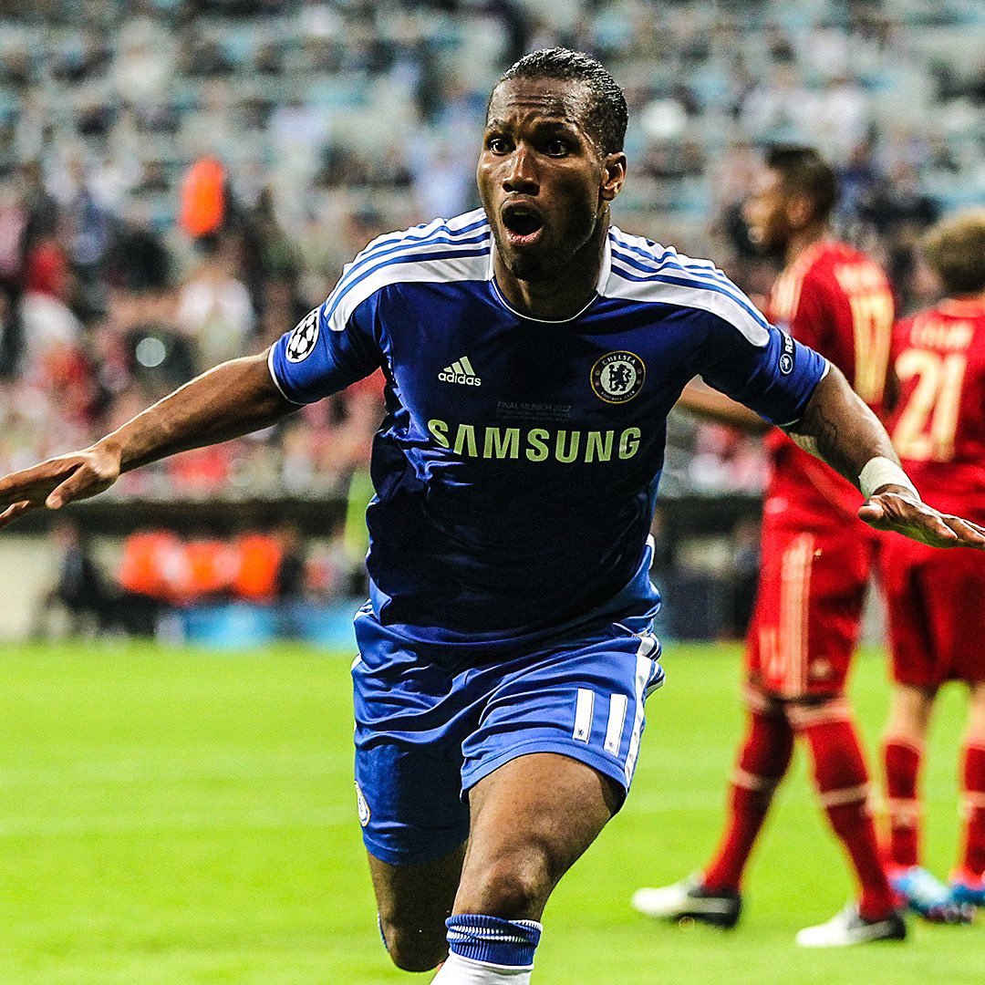 …it’s 39 goals in 34 UCL games! 🛸

At Ballon d’Or Gala, Drogba challenged Haaland to celebrate his next goal with his celebration…

…and here we go, tonight 🫲🏻🫱🏻🇳🇴

😂🇨🇮 “Man of your words!”, says Didier.