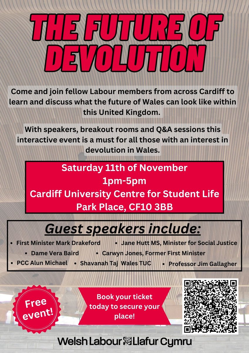 GethAberg's tweet photo. As @PCS_Wales Criminal Justice Lead I will be on a panel with @RDJones_ discussing the Current State of #WelshJustice 🏴⚖ at the #FutureOfDevolution Conference in Cardiff on Saturday 11th Nov. https://t.co/ebM17LGcqK