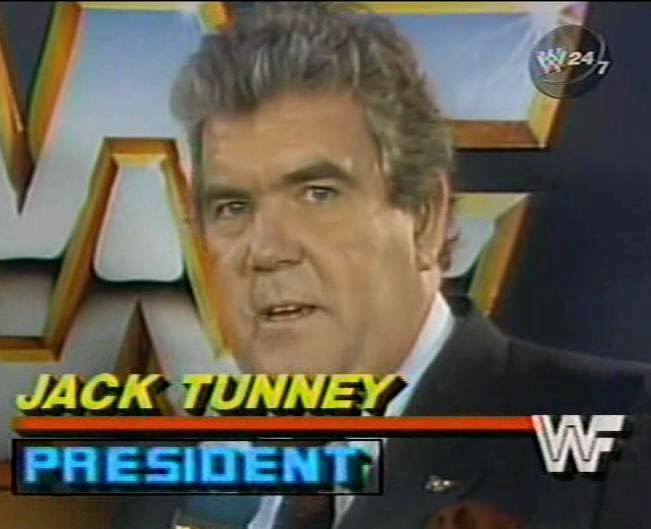 Don't blame me. I vote for Jack Tunney.