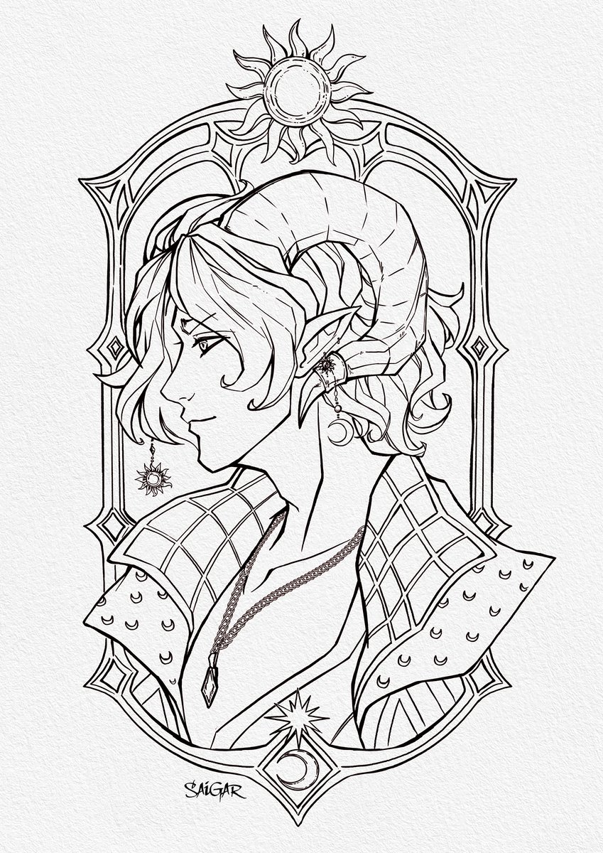 saigar_art's tweet photo. Future sticker ✨🌞🌙
#Mollymauk #wipart https://t.co/q6d3zrdoA6