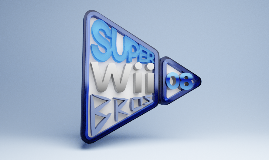 「tried to turn my Logo into 3D in Blender」|SuperWiiBros08のイラスト