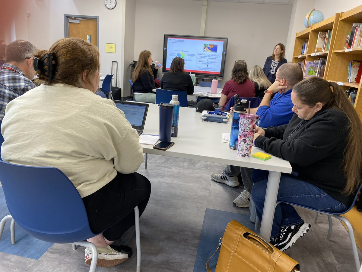 Secondary Reading and ENL Teachers learning about Oral Language &amp; ELLs to support our students with literacy with Dr Ingrid Heydrick <a href="/SCSchools/">Schenectady Schools</a>