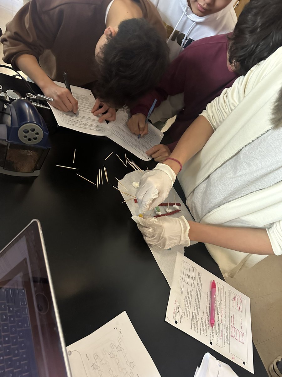 Prior Knowledge Activity to Start our New DNA Unit! Modeling DNA with Candy <a href="/DaveCohenJHS/">DavidCohen</a> <a href="/klibertini2/">Kim Libertini</a>