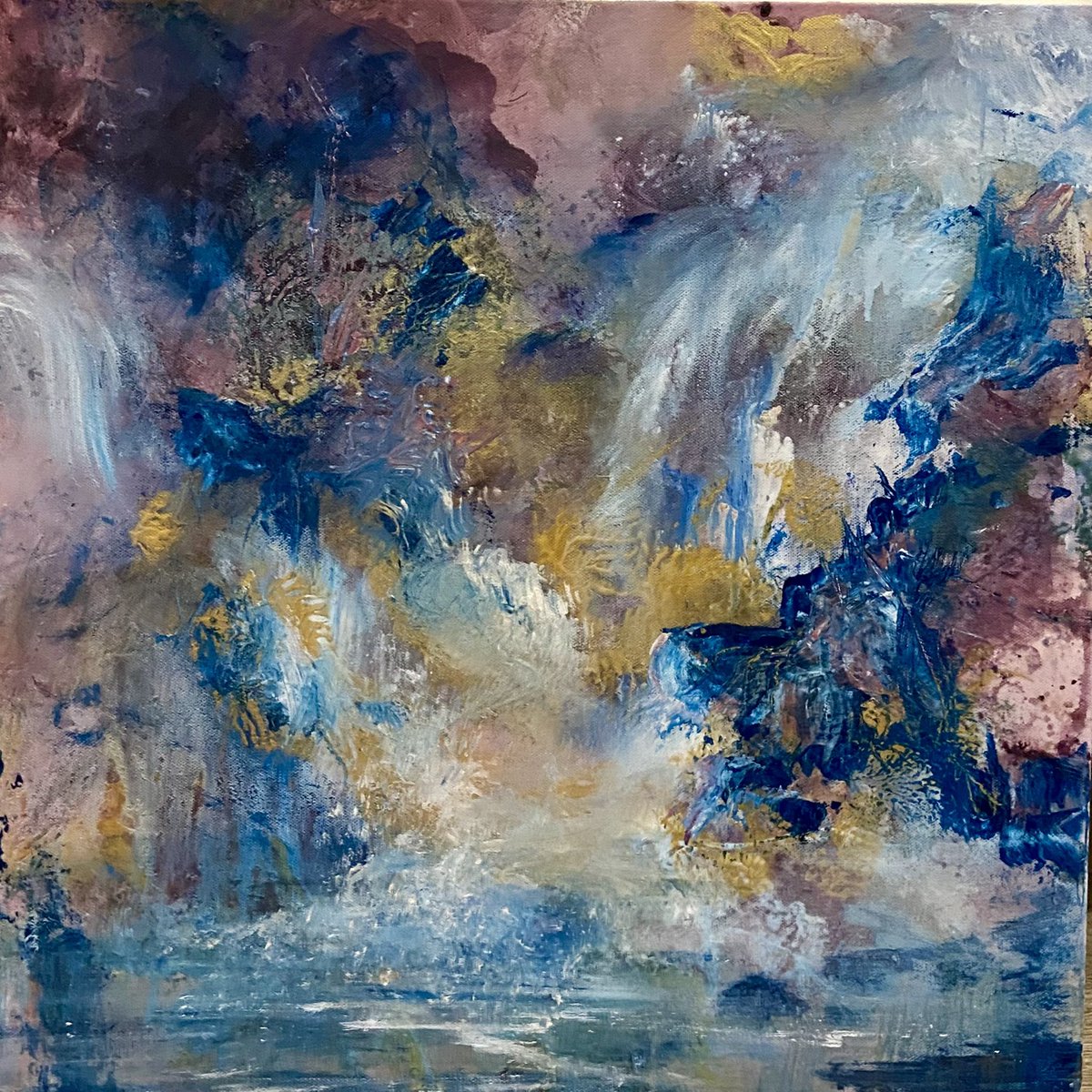littley_art's tweet photo. Work
in progress on these 3. Loving the colour combination and mark making. I’m excited to see how these turn out. I’d love to know if you’re seeing what I see, please click on the photos and let me know 🙏 1 and 2 are pretty abstract.#devonartist #canvas #abstractpainting https://t.co/BKl5yHdSkZ