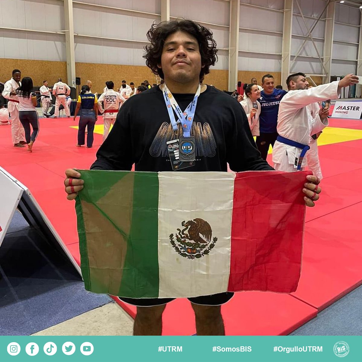 Medalla de Plata en cat. +94 para el alumno Yahel Gómez de la carrera de Administración, en el Campeonato Panamericano de Jiu-jitsu 2023 en Buenos Aires, Argentina, muchas felicidades por este gran logro y por poner a México en el pódium internacional de ganadores.